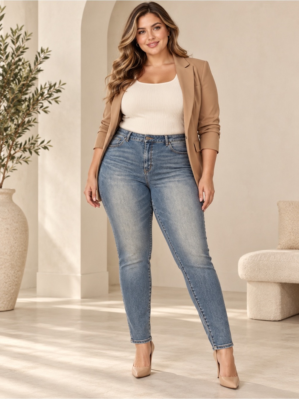 American Eagle AE Forever Soft Curvy High Rise Jeggings 18 Regular
